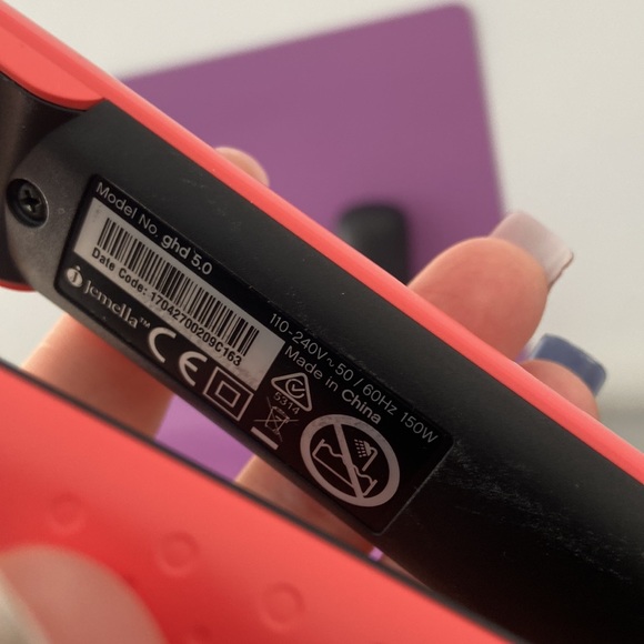 ghd v gold pink plush straightener flat iron - Picture 6 of 12